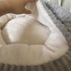 ペット　ベッド　猫　犬　冬にぴったりふかふかの画像