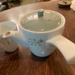 オールドノリタケ　グロリアシリーズ　急須、湯呑みセットの画像