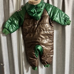 ベビージャンプスーツ　防寒対策の画像