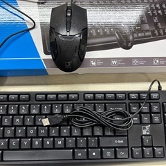 キーボードとマウス　中華製の画像