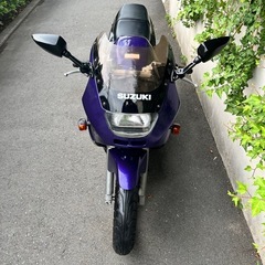 スズキ アクロス across 最終型 1998年式 エンジン好調 美車 エンジン始動動画 オイルプラグ交換済 メットイン 直列四気筒の画像