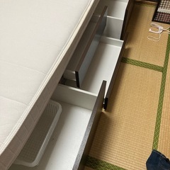 11/30迄@引き出し付シングルベッドの画像