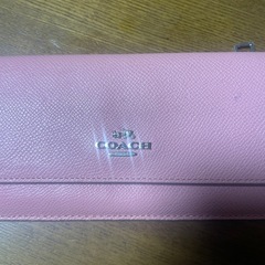 COACH 薄い長財布の画像