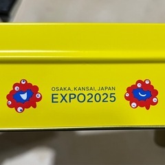 大阪万博 EXPO 2025 ミャクミャクサブレ お菓子缶 空き缶の画像