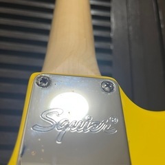squire by Fender affinity series ストラトキャスター　イエロー の画像