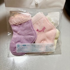 【新品未使用】ベビー靴下　3足セット　7-9cm　の画像