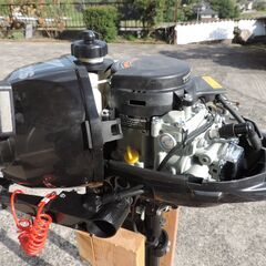 スズキ　DF2（2馬力4スト） 船外機　 平成20年10月製(スタンド付き)の画像