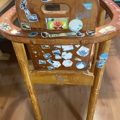 中古ダイニングテーブル用　チェア子供用　那珂川市春日市の画像