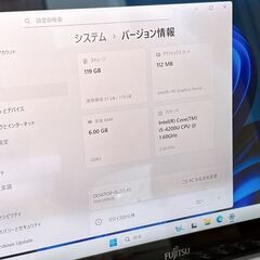 ★新品バッテリー★新品SSD128GB★Corei5 / 6GB / Office2021 / Windows11 / タッチパネル / 1TBHDD付きの画像