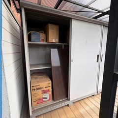 イナバ物置　スリムマン　物置の画像