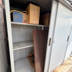 イナバ物置　スリムマン　物置の画像
