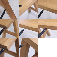 無印良品　オーク材　ベンチの画像