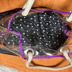 エヴァのビニールバッグの画像