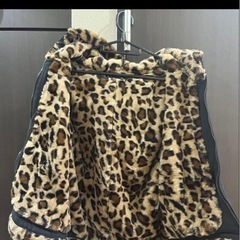 子供用 キッズ ラスティ アウター ヒョウ柄 150の画像