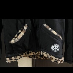 子供用 キッズ ラスティ アウター ヒョウ柄 150の画像