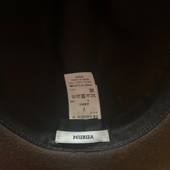 MURUA ブラウンハットの画像