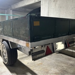 軽トレーラー 車検満タンの画像