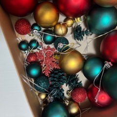 クリスマスツリー  オーナメントの画像