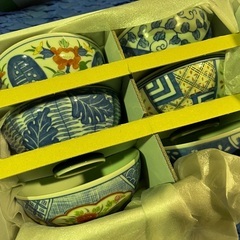 有田焼　6客茶漬揃　未使用品の画像