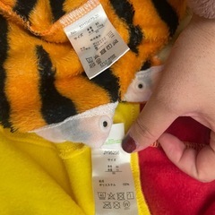 ティガー&プーさんロンパース（80）の画像