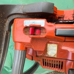 ハスクバーナーチェーンソー少々難ありの画像