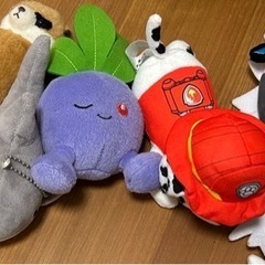 ぬいぐるみバラ売りの画像