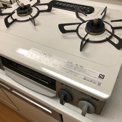 超美品　グリル新品　都市ガス　ガスコンロの画像