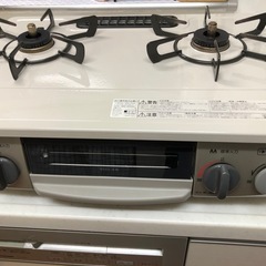 超美品　グリル新品　都市ガス　ガスコンロの画像