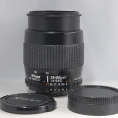 Nikon ニコン AF NIKKOR 35-80 フィルム/デジタル対応レンズの画像