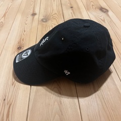 '47CLEAN UP レディースキャップ　ブラックの画像