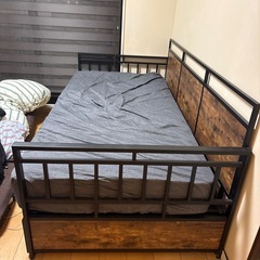 ニトリ　カウチベッド　フレームの画像