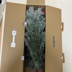 クリスマスツリー（スノー）の画像