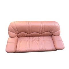 3人掛けソファー ピンクの画像