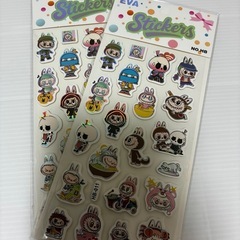 ラブブ ステッカーシールの画像