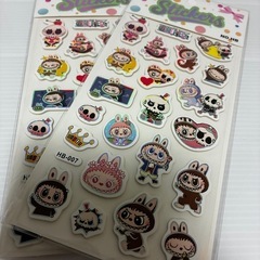 ラブブ ステッカーシールの画像