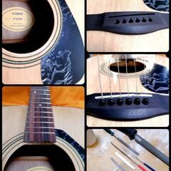 ★新品に近い★YAMAHA F315D★ピックガードの保護シール付いています！の画像