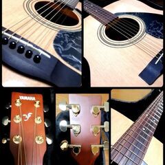 ★新品に近い★YAMAHA F315D★ピックガードの保護シール付いています！の画像