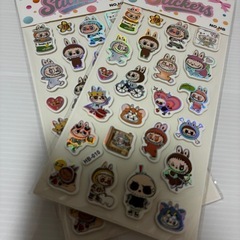 ラブブ ステッカーシールの画像