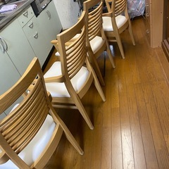 椅子　4脚セットの画像