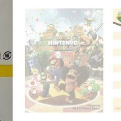 USJ来場者限定　スーパーニンテンドーワールド　メモセット（6冊）&ドンキーコング ギミックボールペン　セットの画像