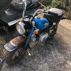 ホンダ　モンキーZ50J  書類付レストアベース車の画像