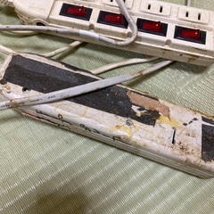 中古　延長コード　電源タップの画像