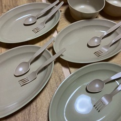 キャンプ食器（新品未使用）の画像