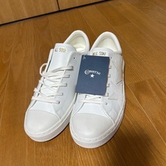 未使用！コンバースオールスタークップトリオスター本革26.0
の画像