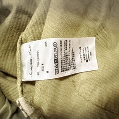 サマンサモスモス　コーデュロイパンツ　マスタードの画像