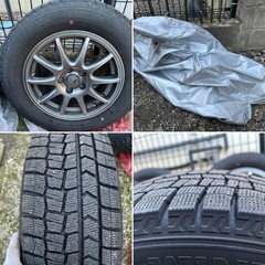 195/65R15 ダンロップ ウインターマックス ホイール付き 4本セットの画像