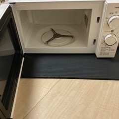 電子レンジ　ツインバード2018年製　※動作問題ありの画像