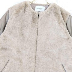 A Day in the Life フェイクファー✖️ナイロンブルゾンの画像