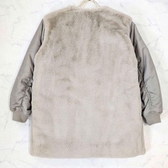 A Day in the Life フェイクファー✖️ナイロンブルゾンの画像