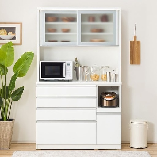 キッチンボード( レジューム120-2AG-S WH/120-2QH-R WH）